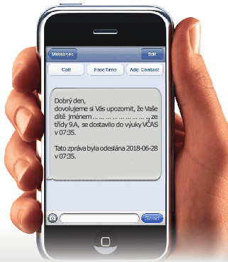 SMS o včasném příchodu